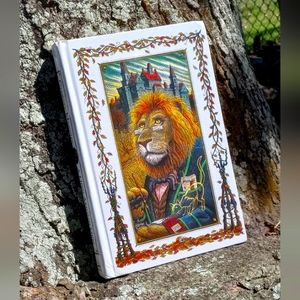 " A Lion Among Men " book by Gregory Maguire The Wizard Of Oz Hard Cover